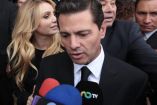 Enrique Peña Nieto habla con medios