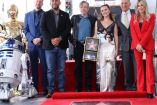 Estrella de Carrie Fisher en Paseo de la fama de Hollywood