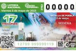 Billete de la Lotería Nacional 
