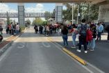 Bloqueo alumnos ESIME Culhuacán.