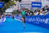 Rosa María Tapia, mexicana que ganó medalla en Serie de Campeonato Mundial de Triatlón Yokohoma 2023