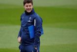 Mauricio Pochettino en un entrenamiento del PSG.