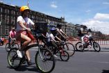 Autoridades promueven el uso de la bicicleta en CDMX.