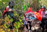 rescatan a niña perdida en la selva