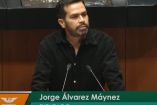 El diputado Jorge Álvarez Maynez