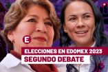 Las aspirantes a la gubernatura del Estado de México en el segundo debate organizado por el IEEM.