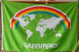 Logotipo de Greenpeace. (AFP)