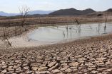 Imagen de la sequía que afecta a las presas de Sinaloa