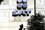 Fachada de una oficina del SAT.