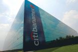 Fachada de un edificio de oficinas corporativas de Citibanamex.