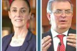 Claudia Sheinbaum y Marcelo Ebrard