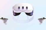 Gafas de realidad virtual Quest 3 de la empresa Meta.