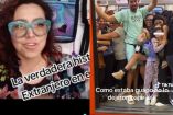 Usuaria con lentes y extranjero en vagón de Metro con mujeres