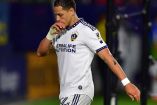 'Chicharito' Hernández en partido con LA Galaxy.