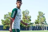Uriel Antuna en entrenamiento con la Selección Mexicana