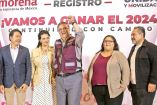 Mario Delgado, Rosalinda Bueso Marcelo Ebrard, Citlali Hernández
