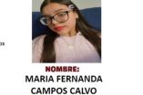 María Fernanda Campos Calvo, desaparecida.
