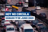 Hoy No Circula del 17 de junio del 2023.