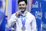 Jorge Cárdenas con medalla de plata en Juegos Centroamericanos y del Caribe 2023.