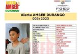 Alerta Amber del niño de 12 años