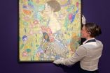 'La dama del Abanico' de Klimt se pintó en 1917. (AFP)