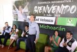 Manuel Velasco de visita en Michoacán