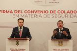 Esteban Villegas, gobernador de Durango, y David Monreal, gobernador de Zacatecas