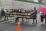 Se manifiestan en contra de Ley Vicaria.