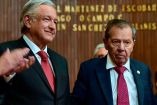 El Presidente de México Andrés Manuel López Obrador con Porfirio Muñoz Ledo
