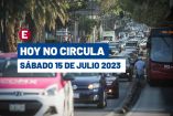 Hoy No Circula del 15 de julio del 2023.