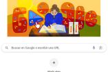 Eunice Newton Foote en el Doodle animado