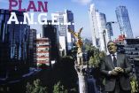 Marcelo Ebrard presentando el plan Ángel