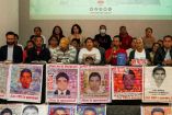 Familiares de los 43 normalistas de Ayotzinapa