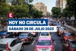 Hoy No Circula del 29 de julio del 2023.