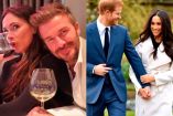 David y Victoria Beckham / príncipe Harry y Meghan Markle