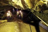 Mineros trabajando.