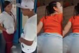 Mujer viral de teleférico de Ecuador.