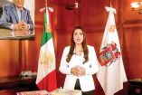 gobernadora de Aguascalientes, Teresa Jiménez,