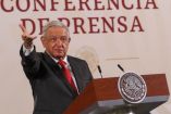 López Obrador en conferencia de prensa