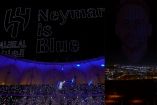 Espectáculo de drones para Neymar