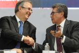 Marcelo Ebrard y Ricardo Monreal