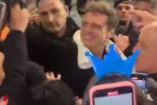 Luis Miguel saludando a fanáticas en último concierto de Argentina