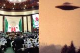 El Congreso de México y un OVNI