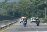 Operativo a motociclistas en México-Cuernavaca.