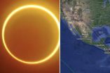 Eclipse anular en México este 2023.