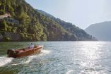 Un bote en el Lago Como 
