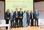 Autoridades financieras y líderes del sector, en la inauguración de la Primera Semana Fintech.