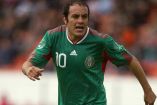 Cuauhtémoc Blanco jugando con Selección Mexicana.