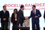 El secretario de Hacienda, Rogelio Ramírez de la O, con diputados