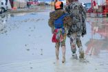 inundaciones festival Burning Man